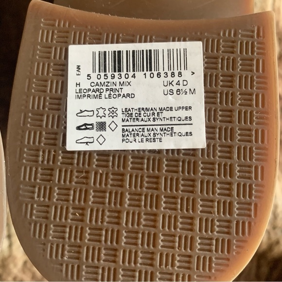 Clarks Camzin Mix Leopard Booties - Picture 10 of 12